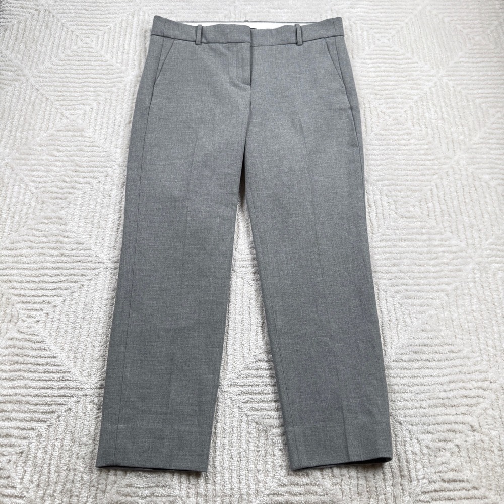J. Crew Pants Women's 10 Cameron Gray Dress Career Professional Work Office